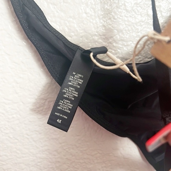 Skims Black Silky T-Back New Plus Women’s Thong - Picture 6 of 8